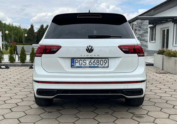 Volkswagen Tiguan cena 139900 przebieg: 58206, rok produkcji 2021 z Gostyń małe 277